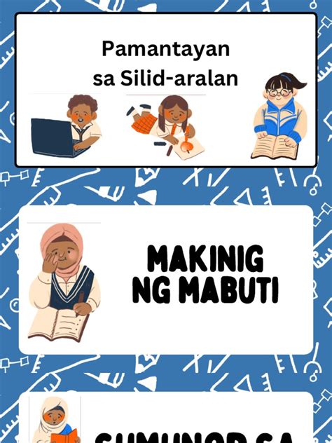 Halimbawang Mga Panuntunan sa Silid.